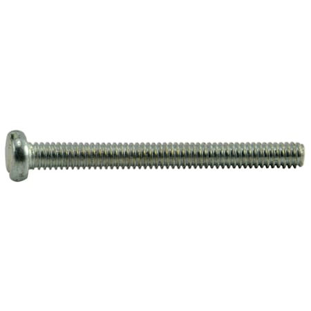 Midwest Fastener M2-0.40 x 20 mm Slotted Pan Machine Screw, Zinc Plated Steel, 20 PK 66948